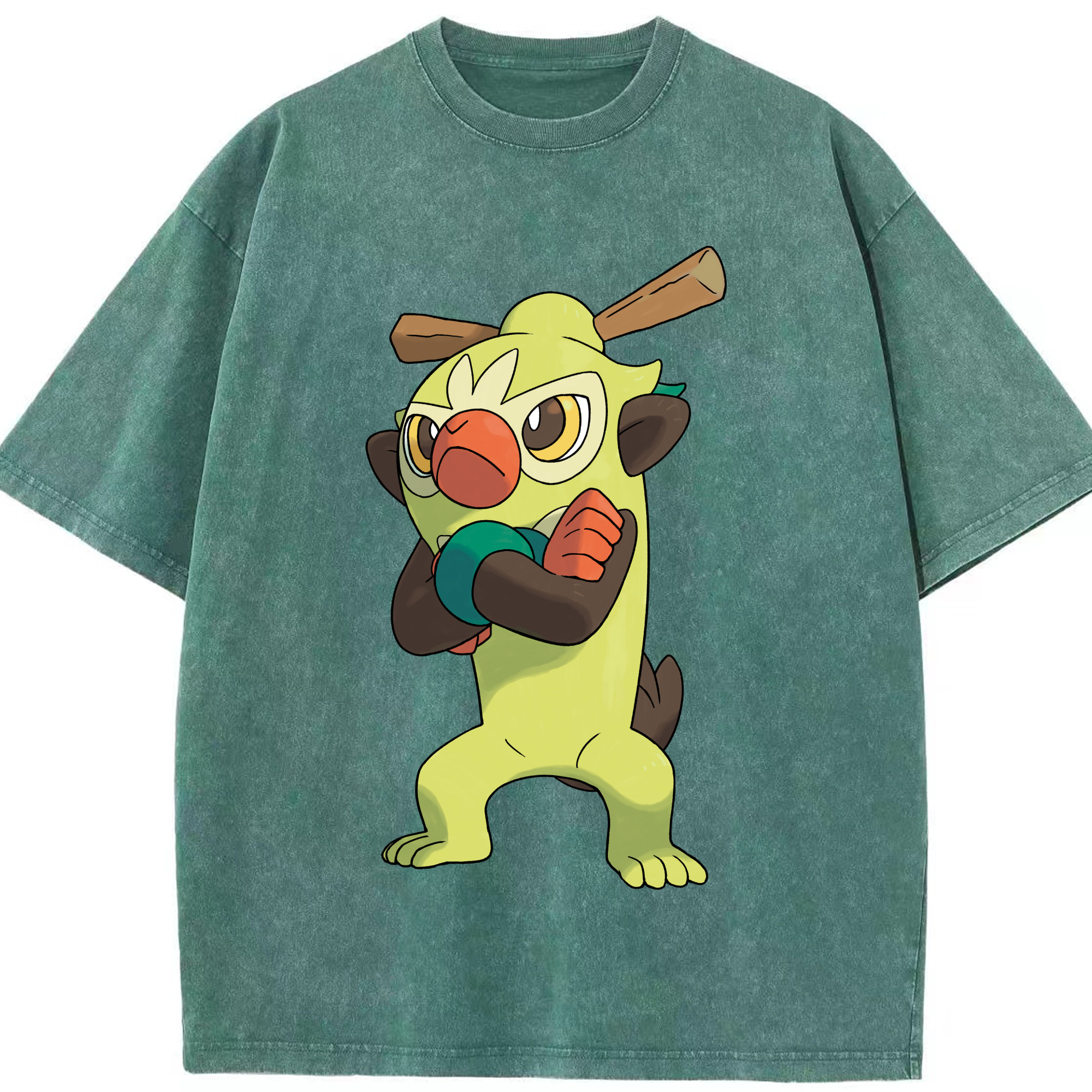 （画像用） ポケットモンスター Pokémon 綿100% ヴィンテージ風 半袖Tシャツ（フロントプリント）